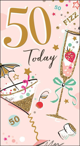Picture of 50 TODAY BIRTHDAY CARD